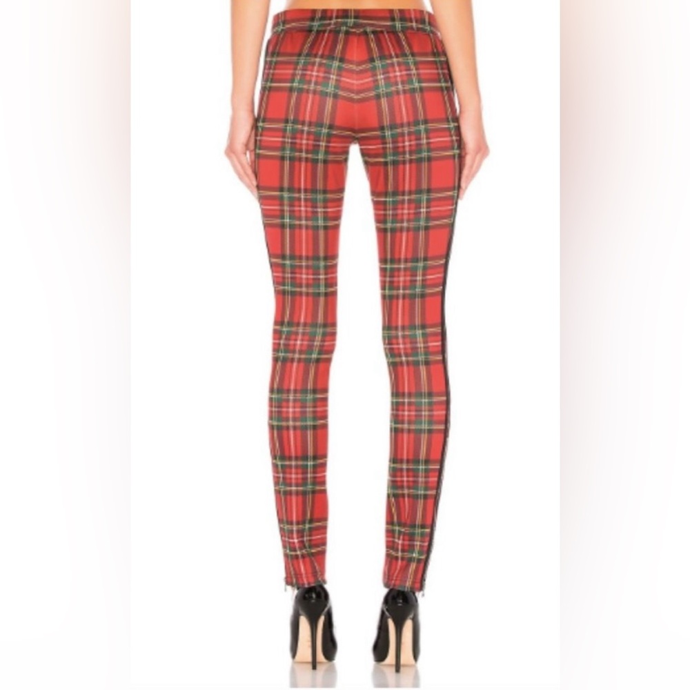 Pam & Gela x REVOLVE Tartan Cigarette Track Pant Size Medium - Picture 11 of 12